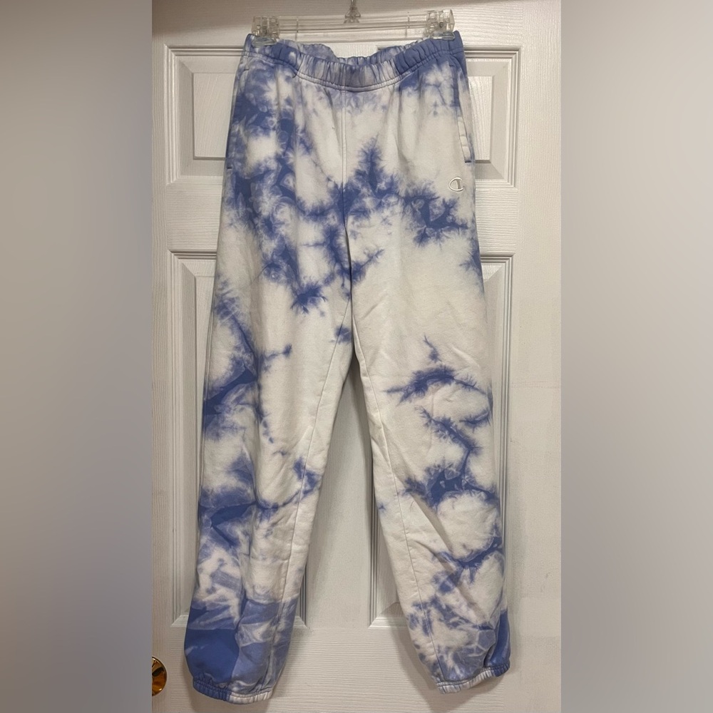 Champion tie dye sweatpants